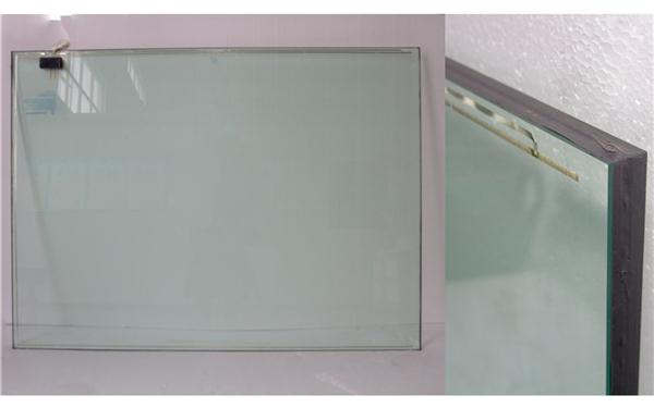 Electrical heated glass for marine